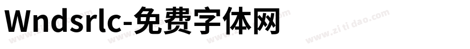 Wndsrlc字体转换