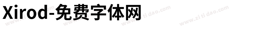 Xirod字体转换