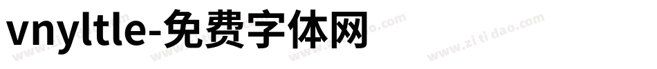 vnyltle字体转换