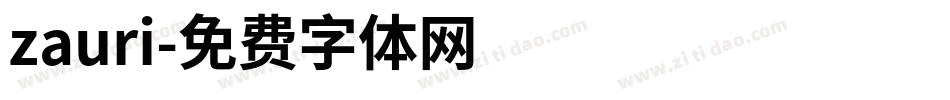 zauri字体转换