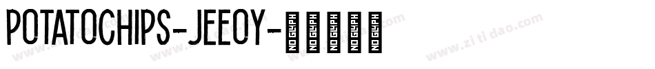 PotatoChips-jEEOy字体转换