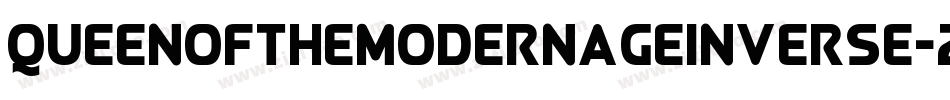 QueenOfTheModernAgeInverse-2O7el字体转换