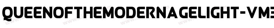 QueenOfTheModernAgeLight-vm3r7字体转换