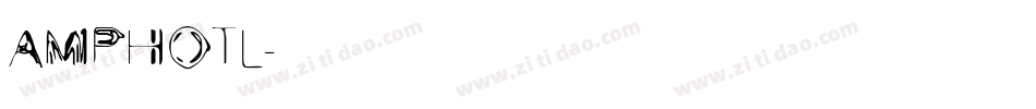AMPHOTL字体转换