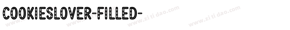 CookiesLover-Filled字体转换