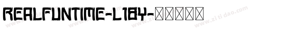 RealFunTime-L18y字体转换