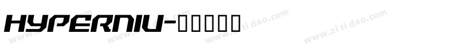 HYPERNIU字体转换
