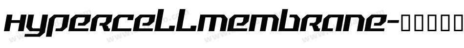 HypercellMembrane字体转换