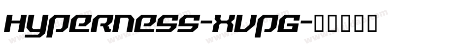 Hyperness-XVpG字体转换