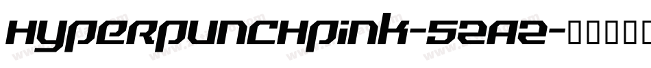 Hyperpunchpink-5zAZ字体转换