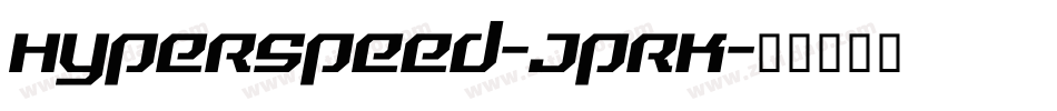 Hyperspeed-JpRK字体转换