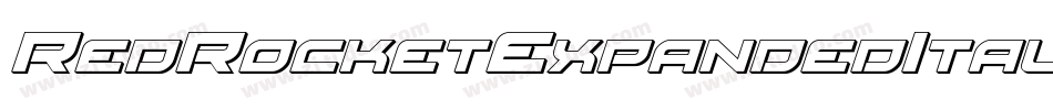 RedRocketExpandedItalic-Ra56字体转换 RedRocketExpandedItalic-Ra56字体转换