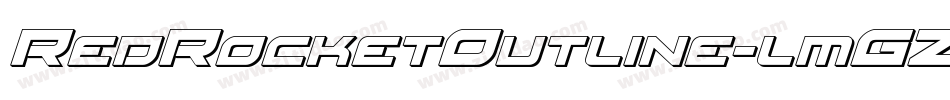 RedRocketOutline-lmGZ字体转换