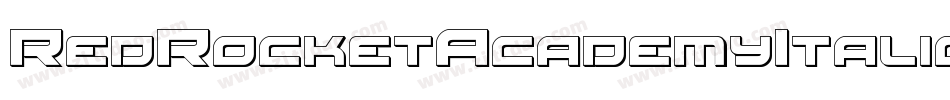 RedRocketAcademyItalic-6q6A字体转换