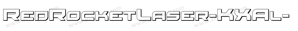 RedRocketLaser-KXAl字体转换