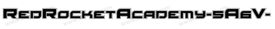 RedRocketAcademy-5A6V字体转换