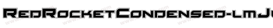 RedRocketCondensed-lmJ0字体转换