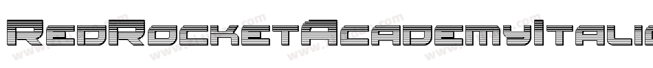 RedRocketAcademyItalic-6q6A字体转换