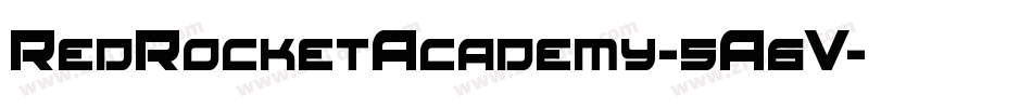RedRocketAcademy-5A6V字体转换