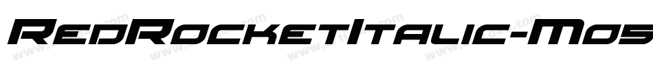 RedRocketItalic-Mo5n字体转换 RedRocketItalic-Mo5n字体转换
