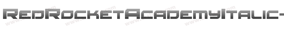 RedRocketAcademyItalic-6q6A字体转换