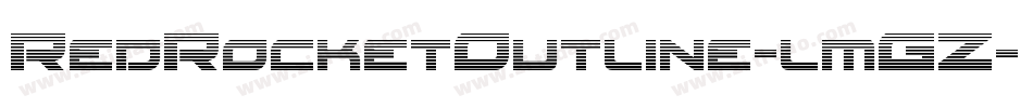 RedRocketOutline-lmGZ字体转换
