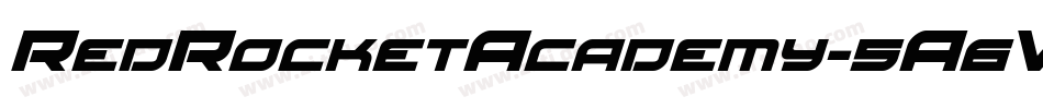 RedRocketAcademy-5A6V字体转换