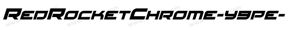 RedRocketChrome-y9pe字体转换