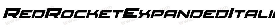 RedRocketExpandedItalic-Ra56字体转换 RedRocketExpandedItalic-Ra56字体转换