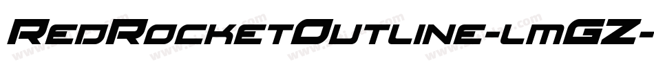 RedRocketOutline-lmGZ字体转换