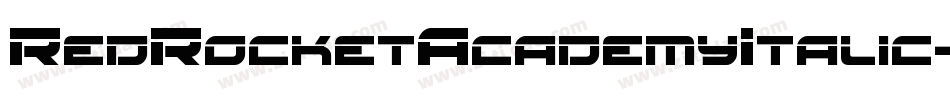 RedRocketAcademyItalic-6q6A字体转换