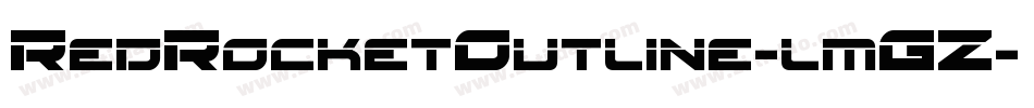 RedRocketOutline-lmGZ字体转换