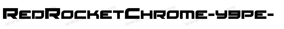 RedRocketChrome-y9pe字体转换