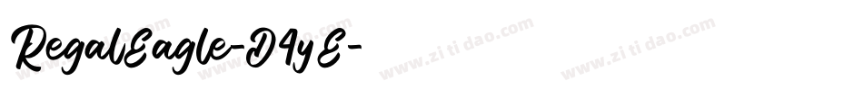 RegalEagle-D4yE字体转换