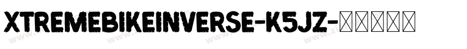 XtremeBikeInverse-K5JZ字体转换