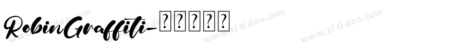 RobinGraffiti字体转换