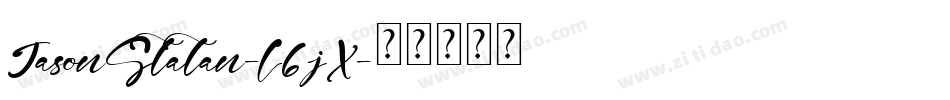 JasonStatan-l6jX字体转换