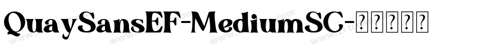 QuaySansEF-MediumSC字体转换 QuaySansEF-MediumSC字体转换