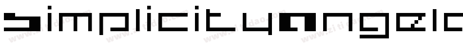 SimplicityAngela-gxjmY字体转换