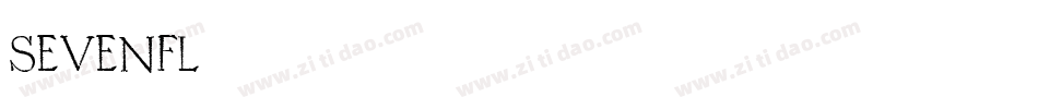 Sevenfl字体转换