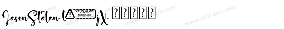 JasonStatan-l6jX字体转换