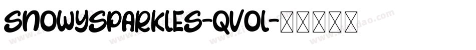 SnowySparkles-qVOl字体转换