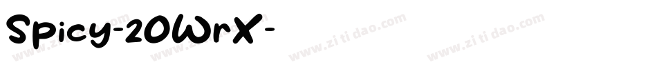 Spicy-2OWrX字体转换