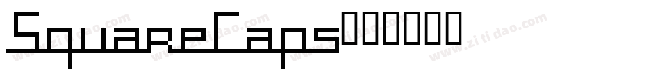 SquareCaps字体转换