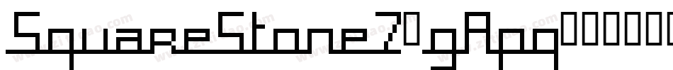 SquareStone7-gApq字体转换