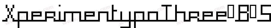 XperimentypoThree-B-Square字体转换