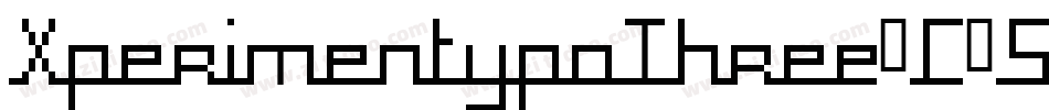 XperimentypoThree-C-Square字体转换