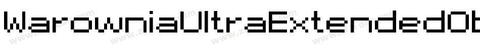 WarowniaUltraExtendedOblique-YLM4字体转换