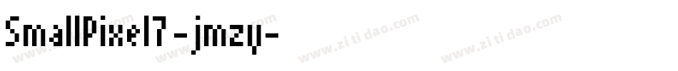 SmallPixel7-jmzy字体转换
