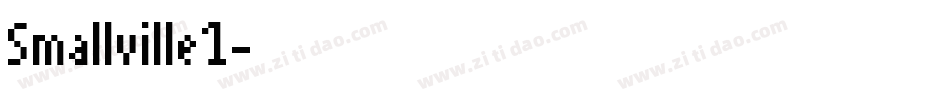 Smallville1字体转换